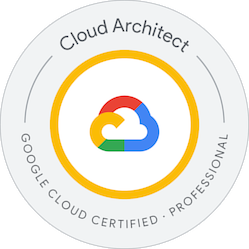 Google Certified Professional Cloud Architect Badge